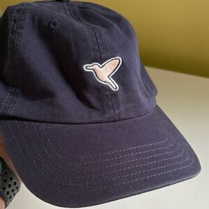Birddogs Navy Cotton Buckle-back Ball Cap One Size